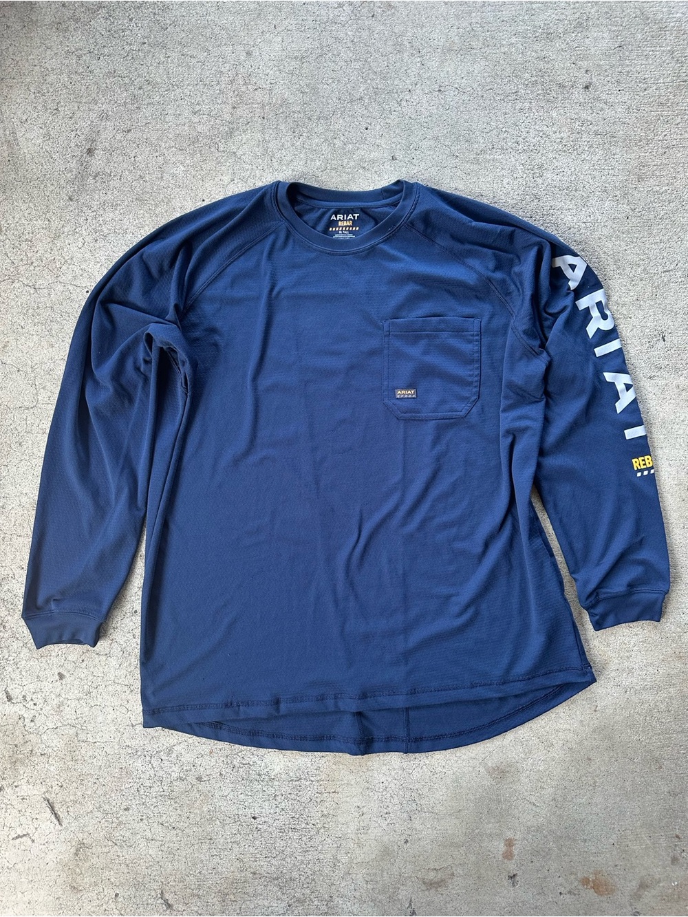 Ariat Rebar Heat Fighter Long Sleeve Shirt Size XL - Picture 2 of 7